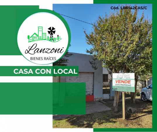 PROPIEDAD CON LOCAL COMERCIAL EN CUCULLÚ - Cód. LBR142CAS/C 
