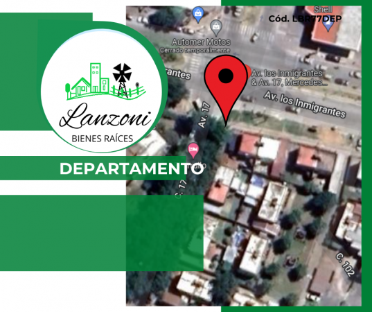 DEPARTAMENTO DE 4 AMBIENTES - Cód.LBR77DEP