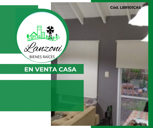 HERMOSA VIVIENDA UNIFAMILIAR DE MODERNA CONSTRUCCIÓN - Cód. LBR101CAS 