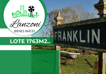 IMPORTANTE OPORTUNIDAD LOTE EN FRANKLIN - Cód. LBR31LOT