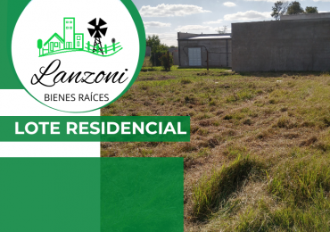 EN VENTA LOTE RESIDENCIAL- BARRIO "LOS ALAMOS" Cód 159/L